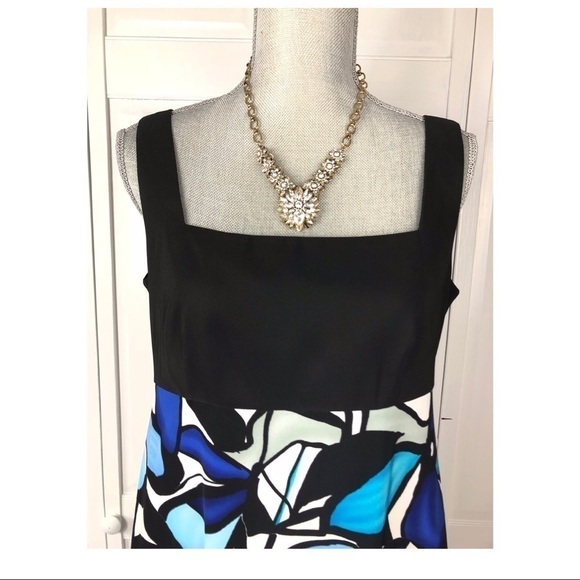 JESSICA HOWARD FLORAL RETRO STYLE DRESS l 0739 - Picture 3 of 4